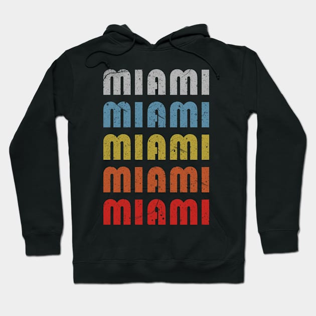 Miami trip destination gift Hoodie by SerenityByAlex